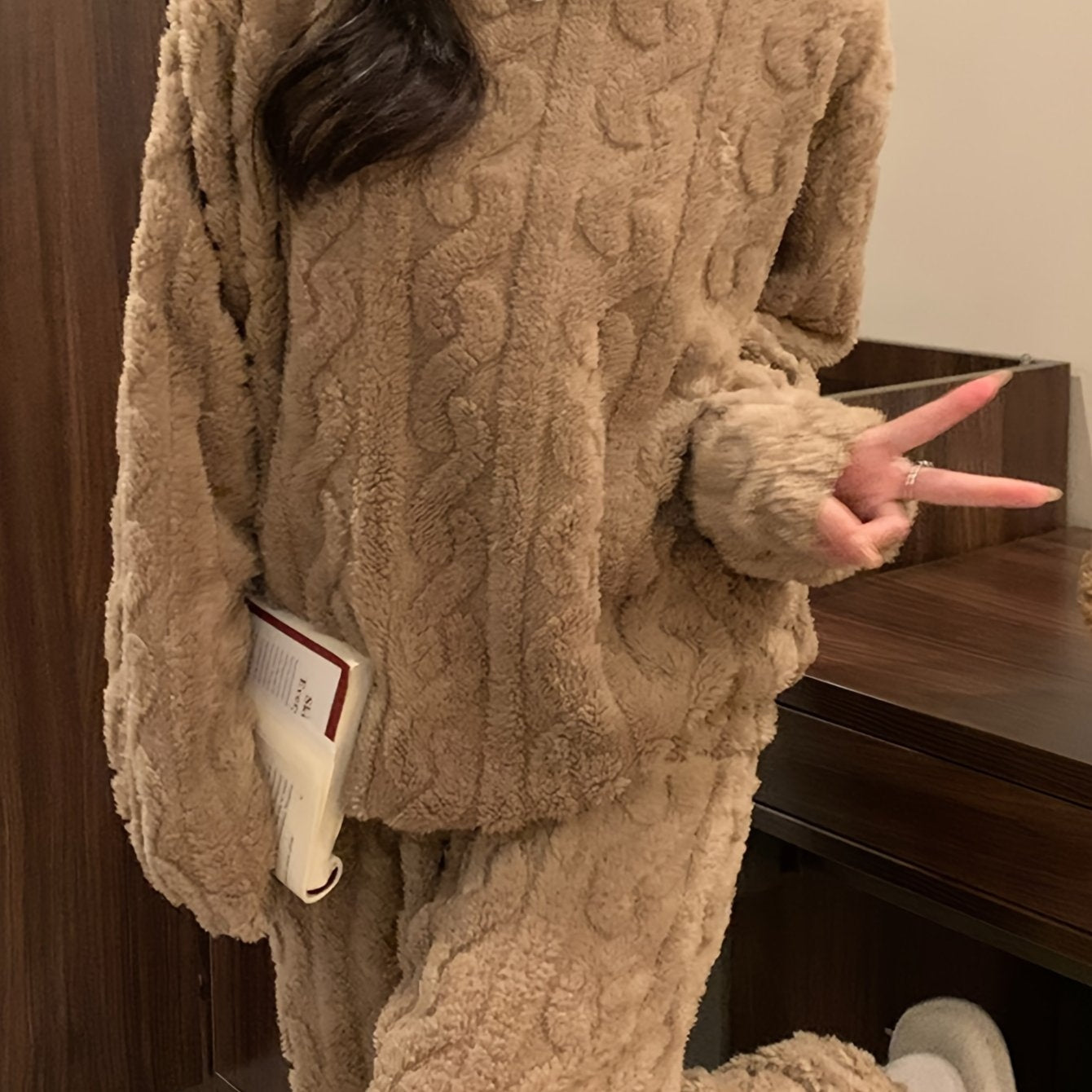 Pijama Conjunto Invierno Mujer Trenz