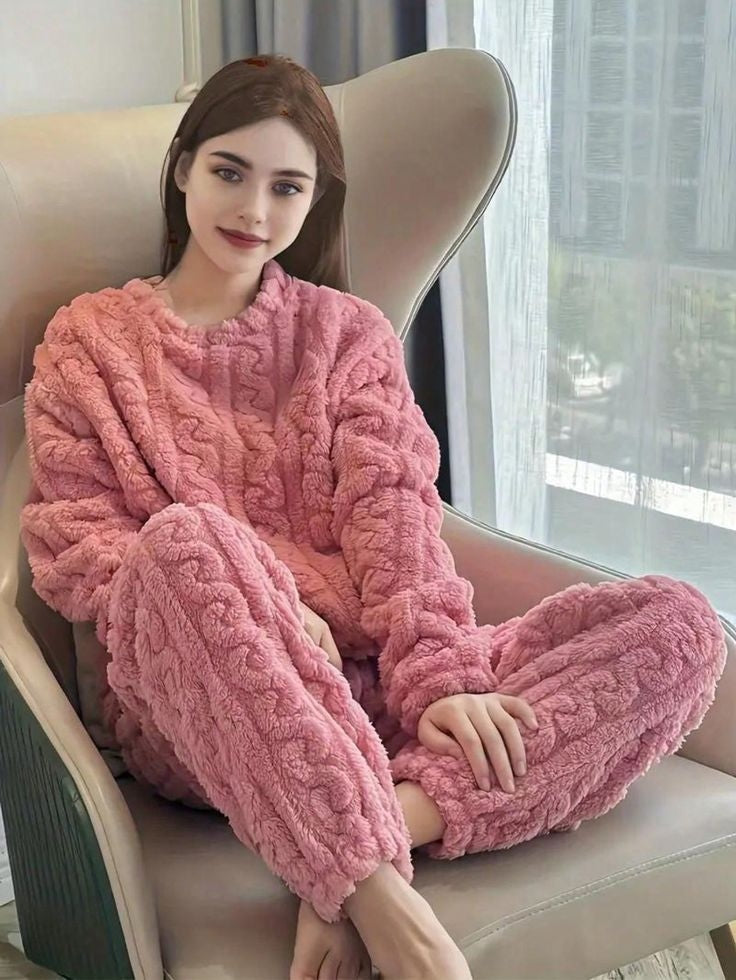 Pijama Conjunto Invierno Mujer Trenz