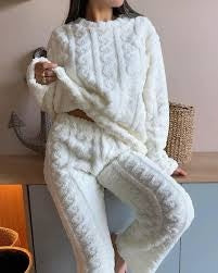 Pijama Conjunto Invierno Mujer Trenz